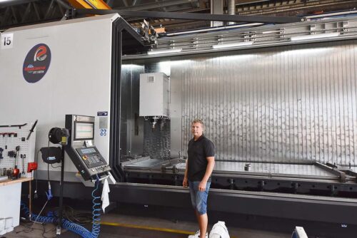 CNC-tekniker Thomas Fahlgren